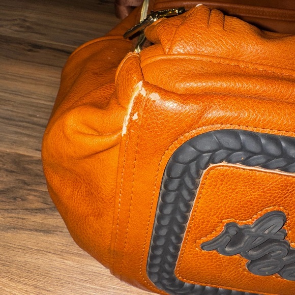 Itsy Ritzy Cognac Boss plus diaper bag used - Picture 4 of 12